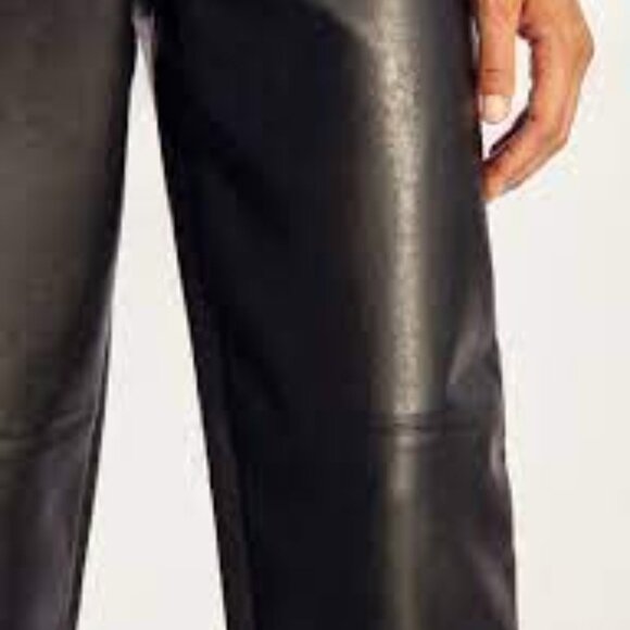Aritzia Wilfred Oracle Pant Vegan leather balloon-leg pants Size 2 - Picture 7 of 13